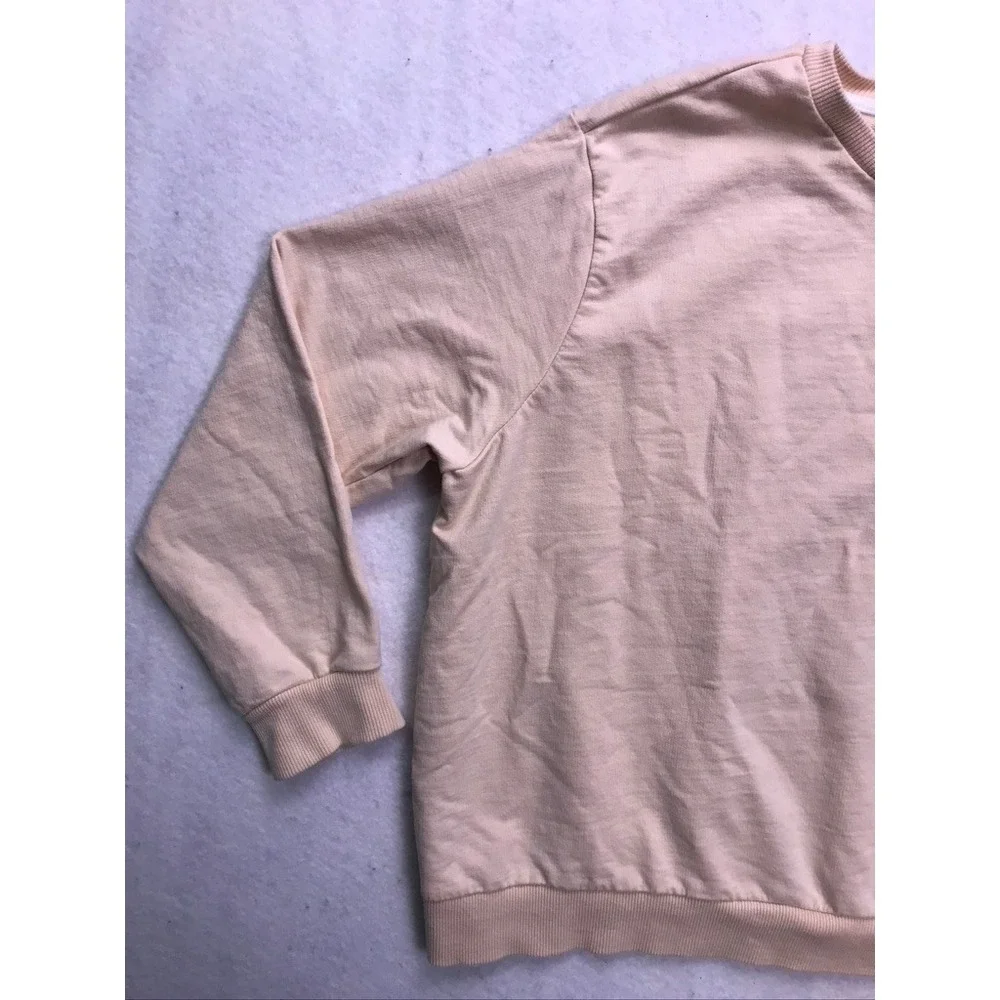 Leisure Club‎ Sweatsuit Kids 11-12YRS Beige Cotton Tracksuit Set